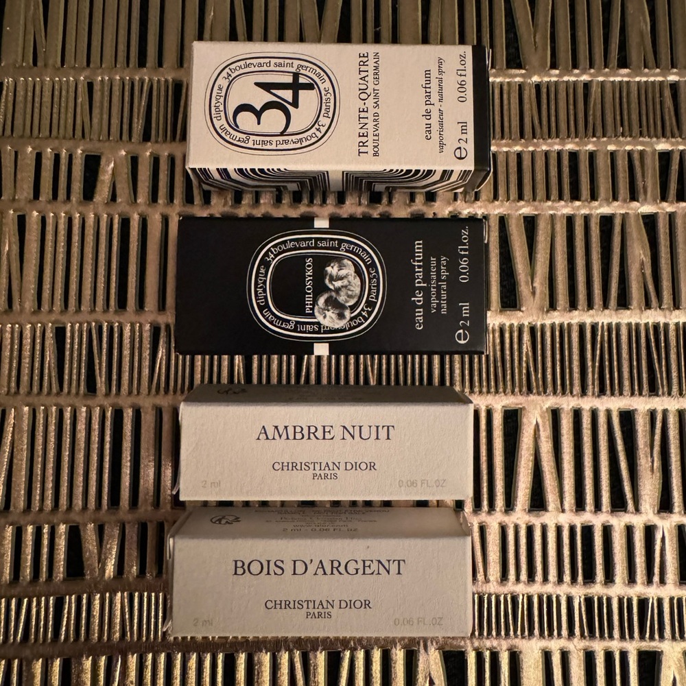 Diptyque & Dior Sample Parfum Set